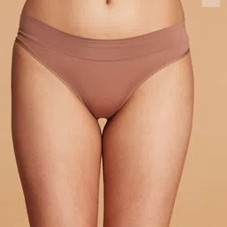 Nykd Women Pack Of 2 Bikini Panty NYP341 PO2-BROWN & SKIN-image-48