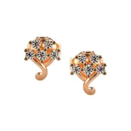VALANOVA 14Kt Rose Gold 0.20 Carat Lab Grown Diamond Earrings-image-85