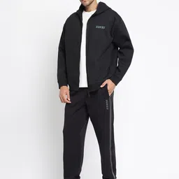 GUESS Men Keid Open Front Cotton Jacket With Patchwork image 5
