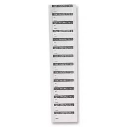 MULTICOMP PRO Pre Printed Labels LABEL, QA INSPECTED, PK350, 7827311 (Pack of 350)-30