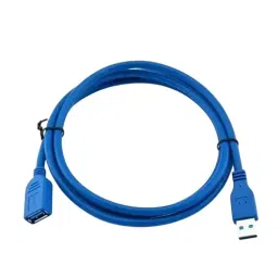 Mak World USB 3.0 Type A Extension Cable Male to Female High Speed Upto 5 Gbps 1.5 m, Blue-1