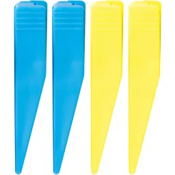Shinwa Rules Level Rod Clip for 60 mm Width (Set of 4 Pcs), 74191-22
