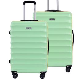 Luggero Set Of 2 Hard-Sided Trolley Bag-58