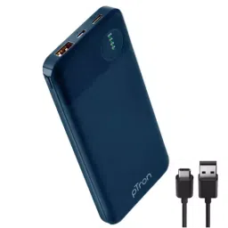 pTron Dynamo Pro 10000 mAh Blue Fast Charging Power Bank-40