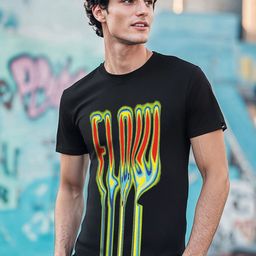 Bewakoof Men Printed T-shirt-image-93