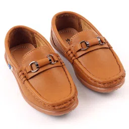 Cute Walk by Babyhug Loafer Shoes - Brown-picture-45