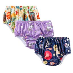 Chinmay Kids Waterproof Swim Diapers - Leakproof & Adjustable for Boys & Girls | Pack of 3 Fun Designs-image-84