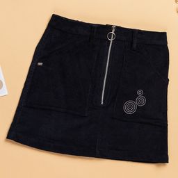 PURPLE UNITED KIDS Stone Embellished Skirt - Black-image-90