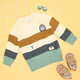 Pantaloons Baby Boys Striped Pullover-picture-42
