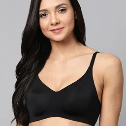 Marks & Spencer Black Solid Non-Wired Non Padded Everyday Bra T337197-picture-57