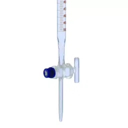 Biohall 100 ml Capacity Class B Burette with Glass Stopcock, BLS.1800.08-14