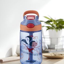 Contigo Kids Blue & Red Printed BPA Free Spill Proof Dishwasher Safe Water Bottle-450 ml-image-94