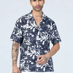 TAHVO Men Relaxed Casual Shirt-image-86