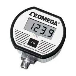 Omega Pressure Gauge, 100Psi, Battery Powered, DPG1000B-100A-41