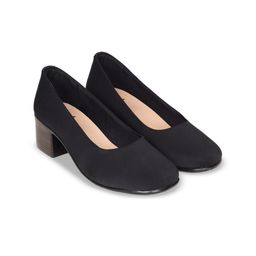 Bella Rosa Women Textured Block Heels Pumps-32