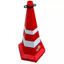 Ladwa Safety Cone for Road Safety Plastic Red, LSI NSC 1-42