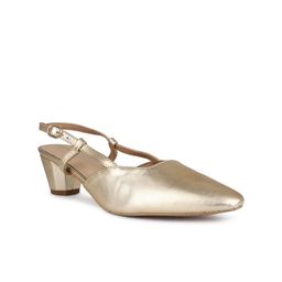 Inc 5 Women Metallic Pointed Toe Party Block Heel Sandals-image-120