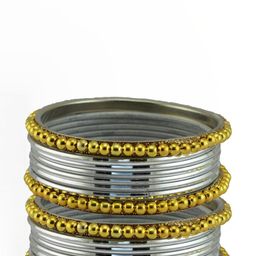 Vidhya Kangan Women Grey Bangle-image-55