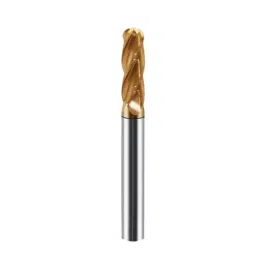 REZKA Ball Nose End Mill Solid Carbide High Performance 4 Flutes 55 HRC 20 mm Shank Dia 20 mm Dia & 200 mm Length-15