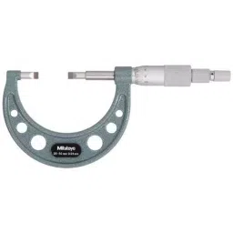 Mitutoyo 0-25mm Ratchet Stop Blade Micrometer 122-101-28