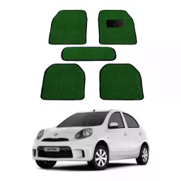 Auto Pearl HD5M237 PVC and Plastic Standard Mat for Nissan Micra Active 2005-2015 (Green)-image-75