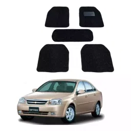 Auto Pearl DB7M49 PVC and Plastic Standard Mat for Chevrolet Optra 2005 (Black)-picture-19
