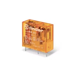 Finder PCB Mount Plug In Relay 12 V DC Coil 12 A Switching Current SPDT, 405170120000 (Pack of 50 Pcs)-picture-31