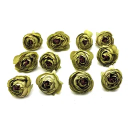 Nutts Green 10 Pieces Peony Artificial Flower-9