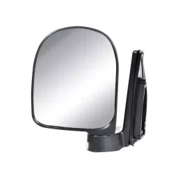Uno Minda Shatterproof Glass Rear View Mirror (Black) - Left Hand Side for Santro (RV-15001L)-11