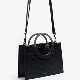 CODE by Lifestyle PU Oversized Swagger Handheld Bag with Quilted image 2