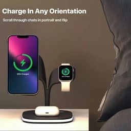 UNIGEN Magtec 5 in 1 USB Type C Magsafe 23 W Black ‎Charging Station With Adapter, MT500BKAD image 3