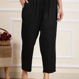CRENOL THREADS Women Trousers-image-23