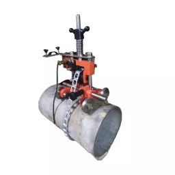FOHMICS 150 mm Diameter Capacity Semi Automatic Pipe Bevelling Machine-16