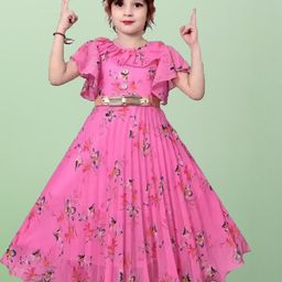 PRENA FASHION Girls Pink Dresses-image-55