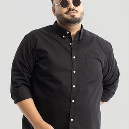 Snitch Men Plus Size Smart Slim Fit Opaque Formal Shirt-image-90
