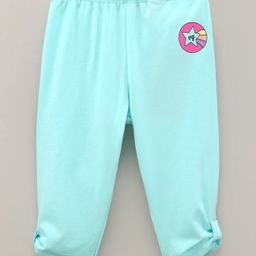 Vitamins Full Length Leggings Star Print - Blue-picture-19