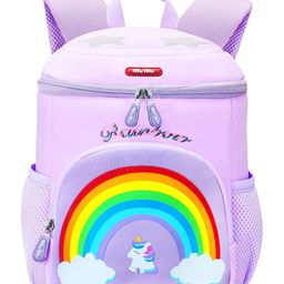 FunBlast Unicorn Rainbow Backpack Purple - Height 13 Inches-31