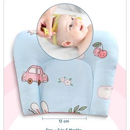 Babyhug Cotton Bedding Set with Mosquito Net Bunny Print- Blue image 2