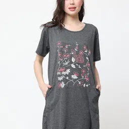 DDASPRATION Women Floral Printed Tropical T-shirt-picture-36
