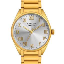 CARLOS PHILIP Classic Men Stainless Steel Straps Analogue Watch Aether RSG 11 Silver IGP-picture-11