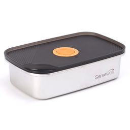 servewell Snacker Single Wall Storage Container Silver - 700 ml image 5