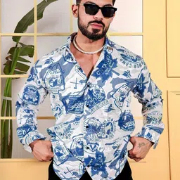 Moda Rapido Men Multi Polyester Casual Shirts-picture-15