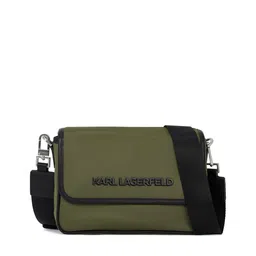 Karl Lagerfeld Colourblocked Structured Sling Bag-18