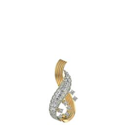 VALANOVA 925 Sterling Silver Daimond Studded Pendant 0.90 gm-image-82