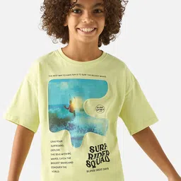Juniors by Babyshop Kids Graphic Printed Tshirt-image-56