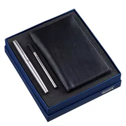 Waterman Hemisphere Chrome Trim Blue Roller Ball Pen Silver Body Color, 9000030234-image-19