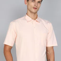 APPEL TOUCH Spread Collar Regular Fit Formal Shirt-image-96