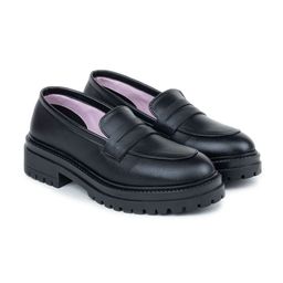 SHUZ TOUCH Women Round Toe Slip-On Loafers-31