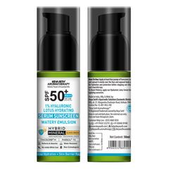 KEYA SETH Aromatherapy 1% Hyaluronic Lotus Hydrating Serum Sunscreen - 50 ml-27