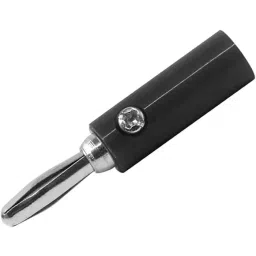 RS PRO 4 mm Black Male Banana Plug 30V 24A, 2080263 (5 Pcs)-image-87